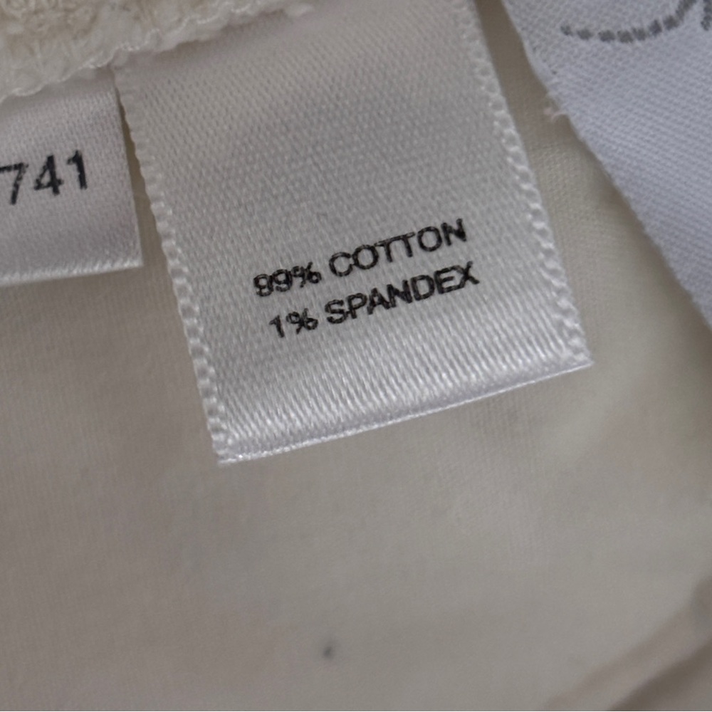 LOFT NWOT Cream flare leg Corduroys 10 - Picture 8 of 8